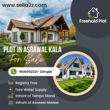 Asrawal kala Market mein tempo stand ke saamne plots available hai- Freehold plot in Prayagraj