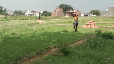 Bamrauli Sainath hospital se laga hua plot 80 wargaj ka available hai plot for sale in prayagraj